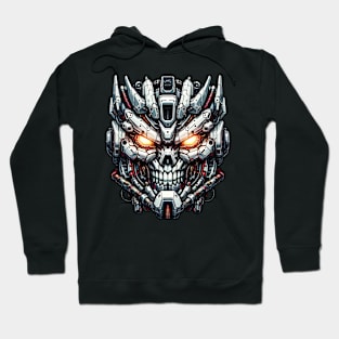 Biomech Skull S01 D65 Hoodie